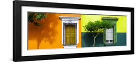 ¡Viva Mexico! Panoramic Collection - Mexican Colorful Facades IV-Philippe Hugonnard-Framed Photographic Print