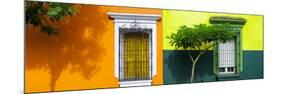 ¡Viva Mexico! Panoramic Collection - Mexican Colorful Facades IV-Philippe Hugonnard-Mounted Photographic Print