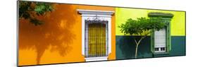 ¡Viva Mexico! Panoramic Collection - Mexican Colorful Facades IV-Philippe Hugonnard-Mounted Photographic Print