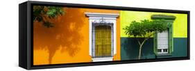 ¡Viva Mexico! Panoramic Collection - Mexican Colorful Facades IV-Philippe Hugonnard-Framed Stretched Canvas