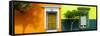 ¡Viva Mexico! Panoramic Collection - Mexican Colorful Facades IV-Philippe Hugonnard-Framed Stretched Canvas