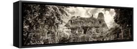 ¡Viva Mexico! Panoramic Collection - Mexican Mayan Ruins II-Philippe Hugonnard-Framed Stretched Canvas