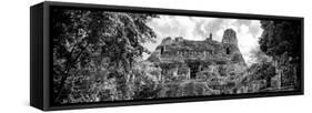 ¡Viva Mexico! Panoramic Collection - Mexican Mayan Ruins III-Philippe Hugonnard-Framed Stretched Canvas