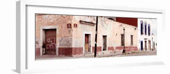 ¡Viva Mexico! Panoramic Collection - Mexican Street III-Philippe Hugonnard-Framed Photographic Print