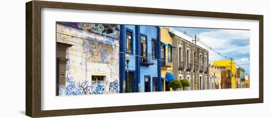 ¡Viva Mexico! Panoramic Collection - Mexican Street IV-Philippe Hugonnard-Framed Photographic Print