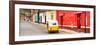 ¡Viva Mexico! Panoramic Collection - Mexican Street Scene with Tuk Tuk III-Philippe Hugonnard-Framed Photographic Print