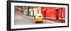 ¡Viva Mexico! Panoramic Collection - Mexican Street Scene with Tuk Tuk III-Philippe Hugonnard-Framed Photographic Print