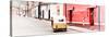 ¡Viva Mexico! Panoramic Collection - Mexican Street Scene with Tuk Tuk-Philippe Hugonnard-Stretched Canvas