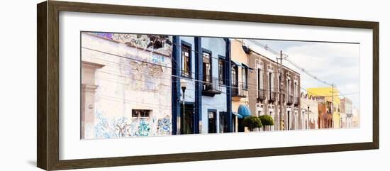 ¡Viva Mexico! Panoramic Collection - Mexican Street VI-Philippe Hugonnard-Framed Photographic Print