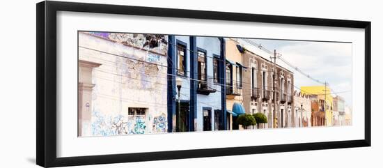 ¡Viva Mexico! Panoramic Collection - Mexican Street VI-Philippe Hugonnard-Framed Photographic Print