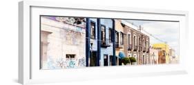 ¡Viva Mexico! Panoramic Collection - Mexican Street VI-Philippe Hugonnard-Framed Photographic Print