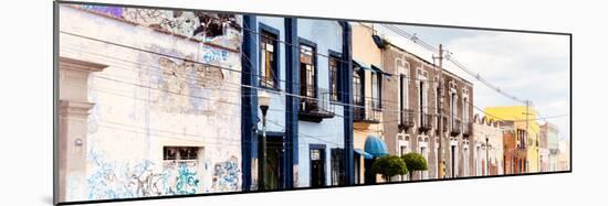 ¡Viva Mexico! Panoramic Collection - Mexican Street VI-Philippe Hugonnard-Mounted Photographic Print