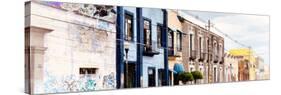 ¡Viva Mexico! Panoramic Collection - Mexican Street VI-Philippe Hugonnard-Stretched Canvas