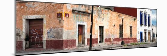 ¡Viva Mexico! Panoramic Collection - Mexican Street-Philippe Hugonnard-Mounted Photographic Print