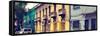 ¡Viva Mexico! Panoramic Collection - Mexico City Architecture-Philippe Hugonnard-Framed Stretched Canvas
