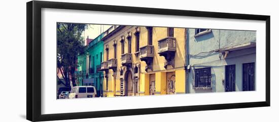 ¡Viva Mexico! Panoramic Collection - Mexico City Architecture-Philippe Hugonnard-Framed Photographic Print