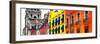 ¡Viva Mexico! Panoramic Collection - Mexico City Colorful Facades II-Philippe Hugonnard-Framed Photographic Print