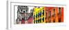 ¡Viva Mexico! Panoramic Collection - Mexico City Colorful Facades II-Philippe Hugonnard-Framed Photographic Print