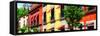 ¡Viva Mexico! Panoramic Collection - Mexico City Colorful Facades-Philippe Hugonnard-Framed Stretched Canvas