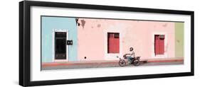 ¡Viva Mexico! Panoramic Collection - Motorbike Ride in Campeche II-Philippe Hugonnard-Framed Photographic Print