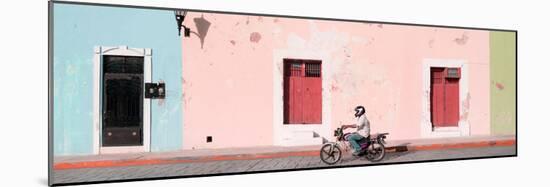 ¡Viva Mexico! Panoramic Collection - Motorbike Ride in Campeche II-Philippe Hugonnard-Mounted Photographic Print