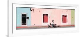 ¡Viva Mexico! Panoramic Collection - Motorbike Ride in Campeche II-Philippe Hugonnard-Framed Photographic Print