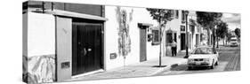 ¡Viva Mexico! Panoramic Collection - Oaxaca City B&W-Philippe Hugonnard-Stretched Canvas