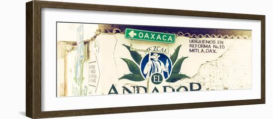 ¡Viva Mexico! Panoramic Collection - Oaxaca Direction II-Philippe Hugonnard-Framed Photographic Print