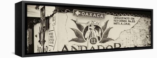 ¡Viva Mexico! Panoramic Collection - Oaxaca Direction III-Philippe Hugonnard-Framed Stretched Canvas