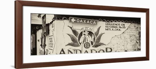 ¡Viva Mexico! Panoramic Collection - Oaxaca Direction III-Philippe Hugonnard-Framed Photographic Print