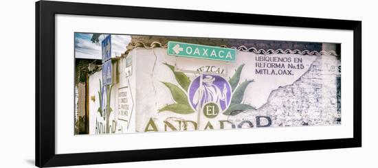¡Viva Mexico! Panoramic Collection - Oaxaca Direction-Philippe Hugonnard-Framed Photographic Print