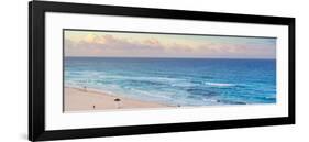 ¡Viva Mexico! Panoramic Collection - Ocean view at Sunset - Cancun-Philippe Hugonnard-Framed Photographic Print