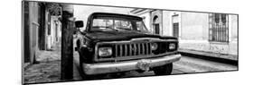 ¡Viva Mexico! Panoramic Collection - Old Jeep in San Cristobal de Las Casas I-Philippe Hugonnard-Mounted Photographic Print