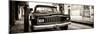 ¡Viva Mexico! Panoramic Collection - Old Jeep in San Cristobal de Las Casas III-Philippe Hugonnard-Mounted Photographic Print