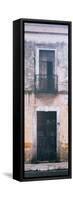 ¡Viva Mexico! Panoramic Collection - Old Mexican Facade III-Philippe Hugonnard-Framed Stretched Canvas