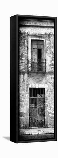 ¡Viva Mexico! Panoramic Collection - Old Mexican Facade V-Philippe Hugonnard-Framed Stretched Canvas