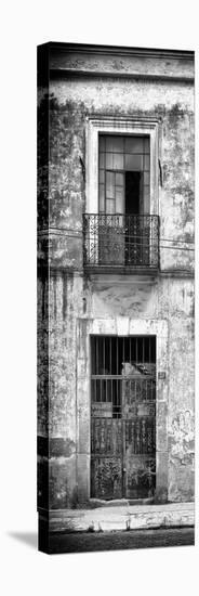 ¡Viva Mexico! Panoramic Collection - Old Mexican Facade V-Philippe Hugonnard-Stretched Canvas