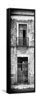 ¡Viva Mexico! Panoramic Collection - Old Mexican Facade V-Philippe Hugonnard-Framed Stretched Canvas