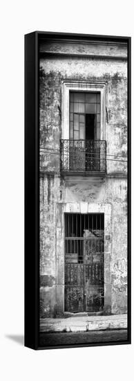 ¡Viva Mexico! Panoramic Collection - Old Mexican Facade V-Philippe Hugonnard-Framed Stretched Canvas