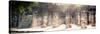 ¡Viva Mexico! Panoramic Collection - One Thousand Mayan Columns - Chichen Itza II-Philippe Hugonnard-Stretched Canvas