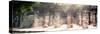¡Viva Mexico! Panoramic Collection - One Thousand Mayan Columns - Chichen Itza II-Philippe Hugonnard-Stretched Canvas