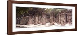 ¡Viva Mexico! Panoramic Collection - One Thousand Mayan Columns - Chichen Itza IV-Philippe Hugonnard-Framed Photographic Print