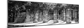 ¡Viva Mexico! Panoramic Collection - One Thousand Mayan Columns - Chichen Itza-Philippe Hugonnard-Mounted Photographic Print