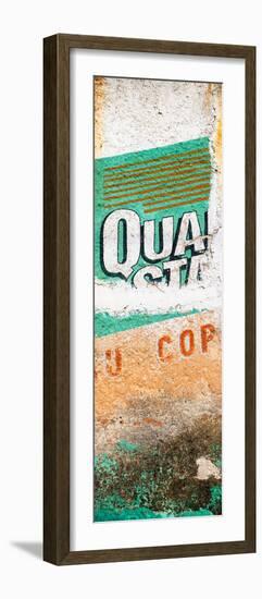 ¡Viva Mexico! Panoramic Collection - Orange Grunge Wall-Philippe Hugonnard-Framed Photographic Print