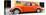 ¡Viva Mexico! Panoramic Collection - Orange VW Beetle Car-Philippe Hugonnard-Stretched Canvas