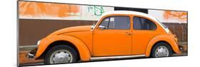 ¡Viva Mexico! Panoramic Collection - Orange VW Beetle-Philippe Hugonnard-Mounted Photographic Print