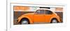 ¡Viva Mexico! Panoramic Collection - Orange VW Beetle-Philippe Hugonnard-Framed Photographic Print