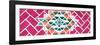 ¡Viva Mexico! Panoramic Collection - Pink Mosaics-Philippe Hugonnard-Framed Photographic Print