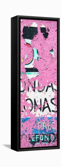 ¡Viva Mexico! Panoramic Collection - Pink Street Wall Art-Philippe Hugonnard-Framed Stretched Canvas