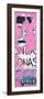 ¡Viva Mexico! Panoramic Collection - Pink Street Wall Art-Philippe Hugonnard-Framed Photographic Print